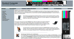 Desktop Screenshot of konkret-computer.de