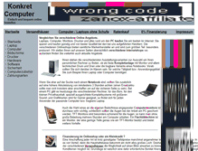 Tablet Screenshot of konkret-computer.de